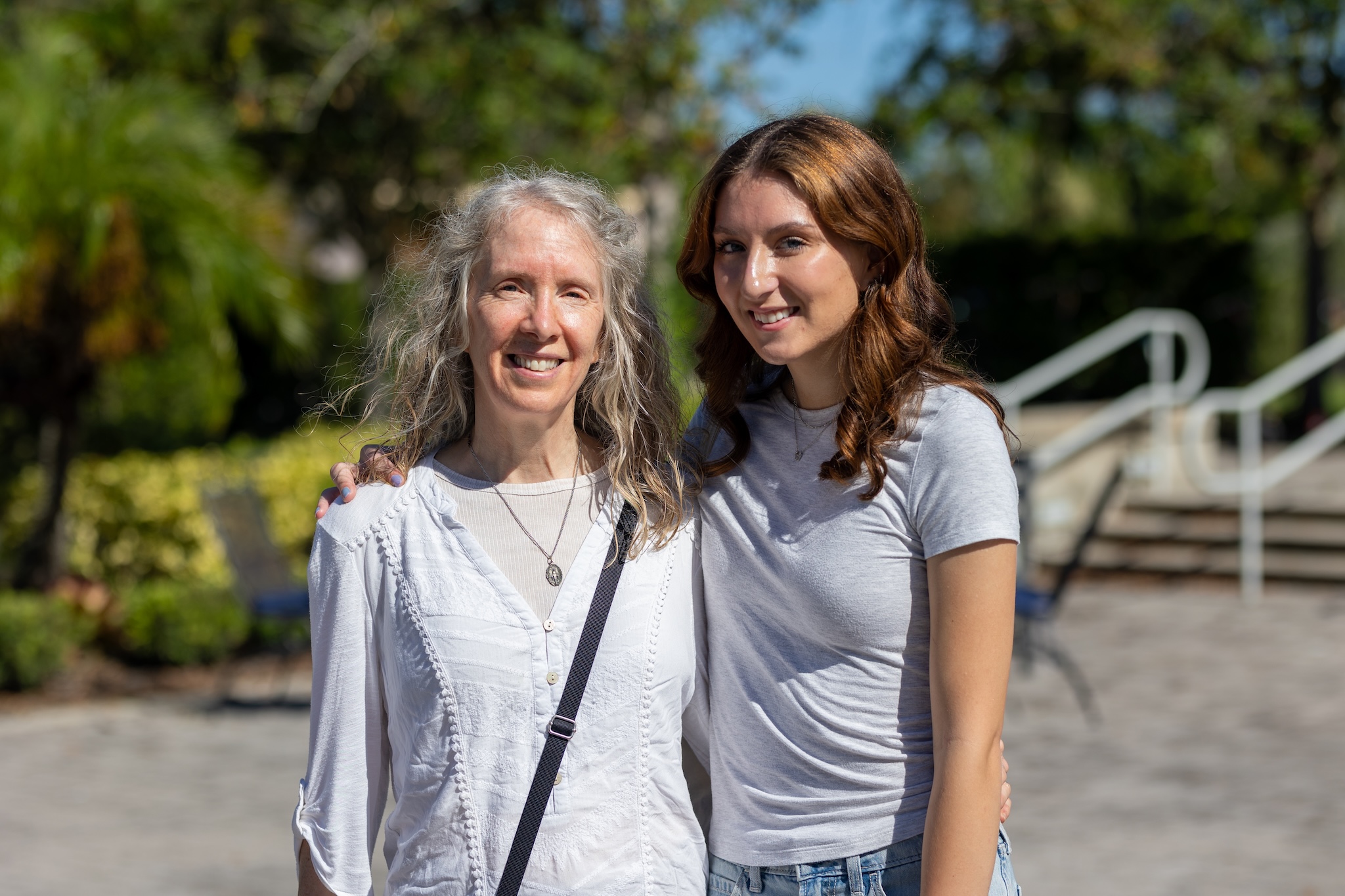 Families gathered on campus for Parents and Family Weekend