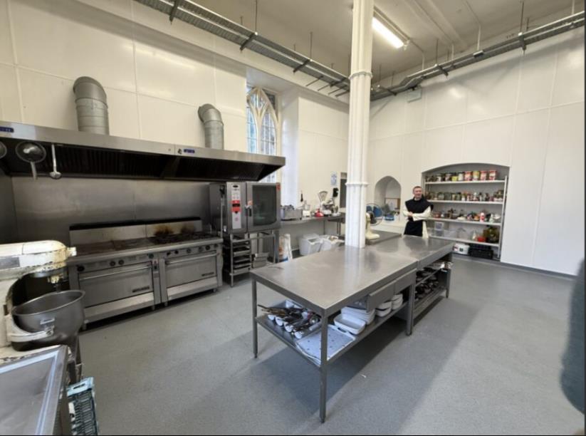 Cafeteria Industrial Kitchen