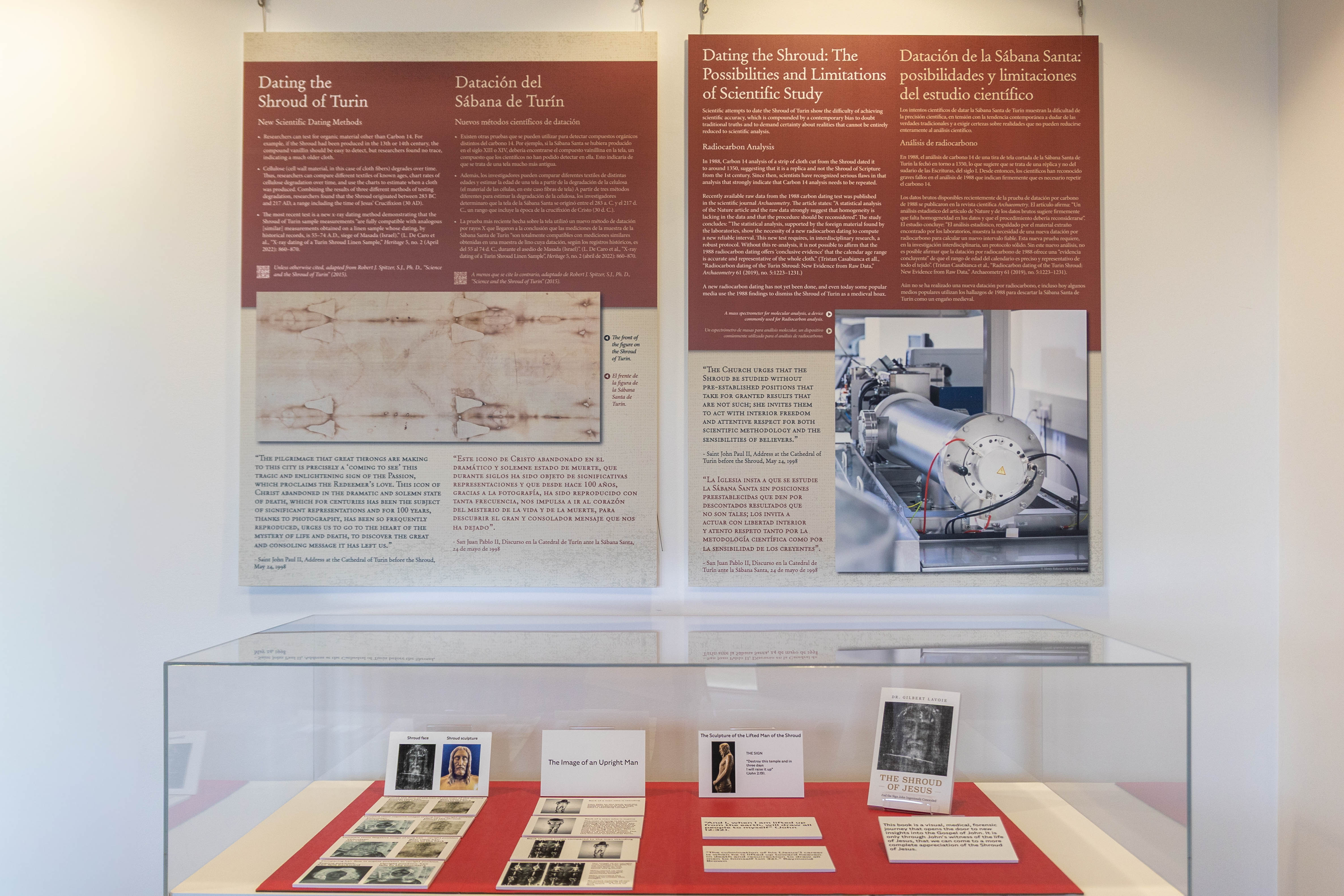 Shroud of Turin Exhibit at Ave Maria University