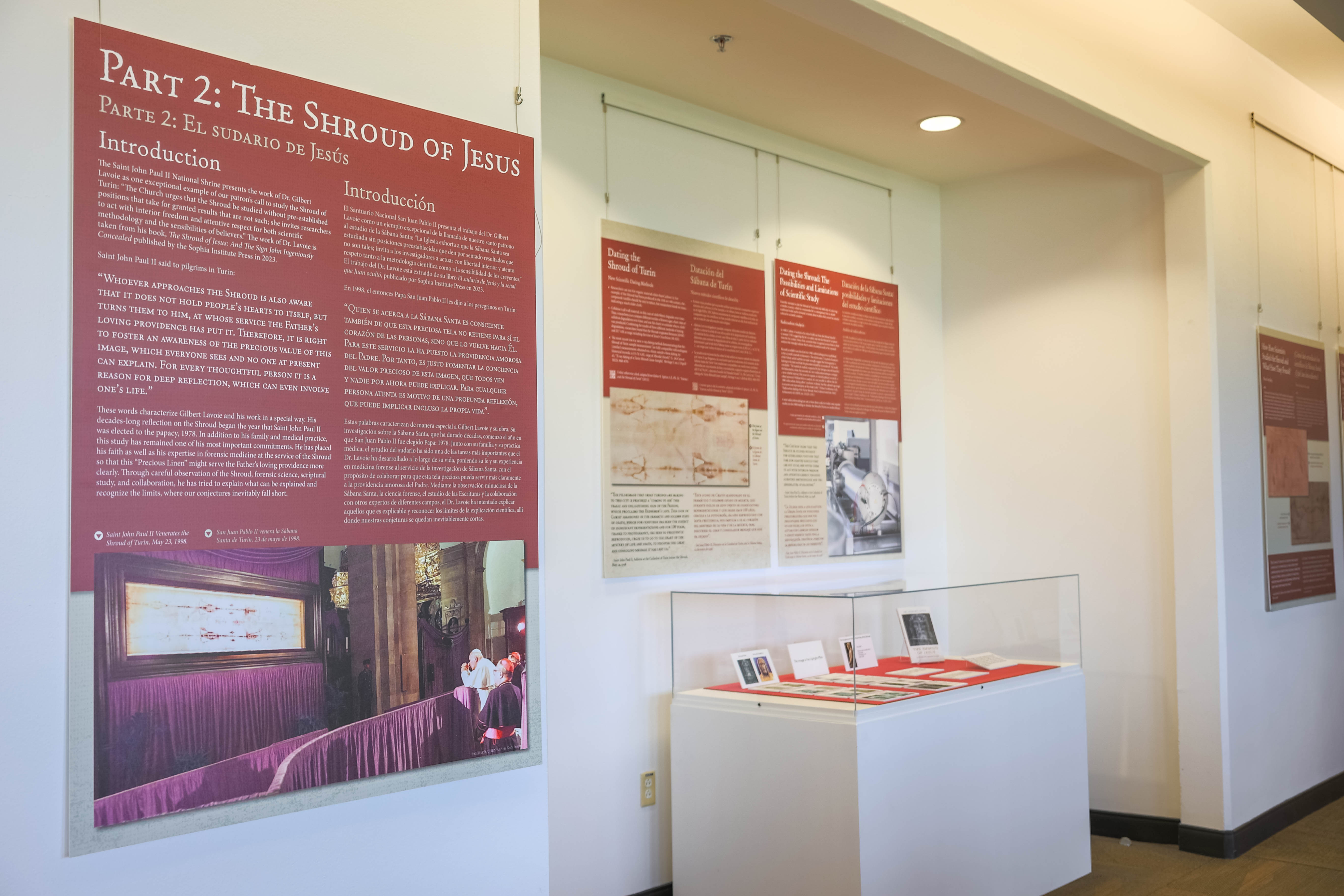 Shroud of Turin Exhibit at Ave Maria University