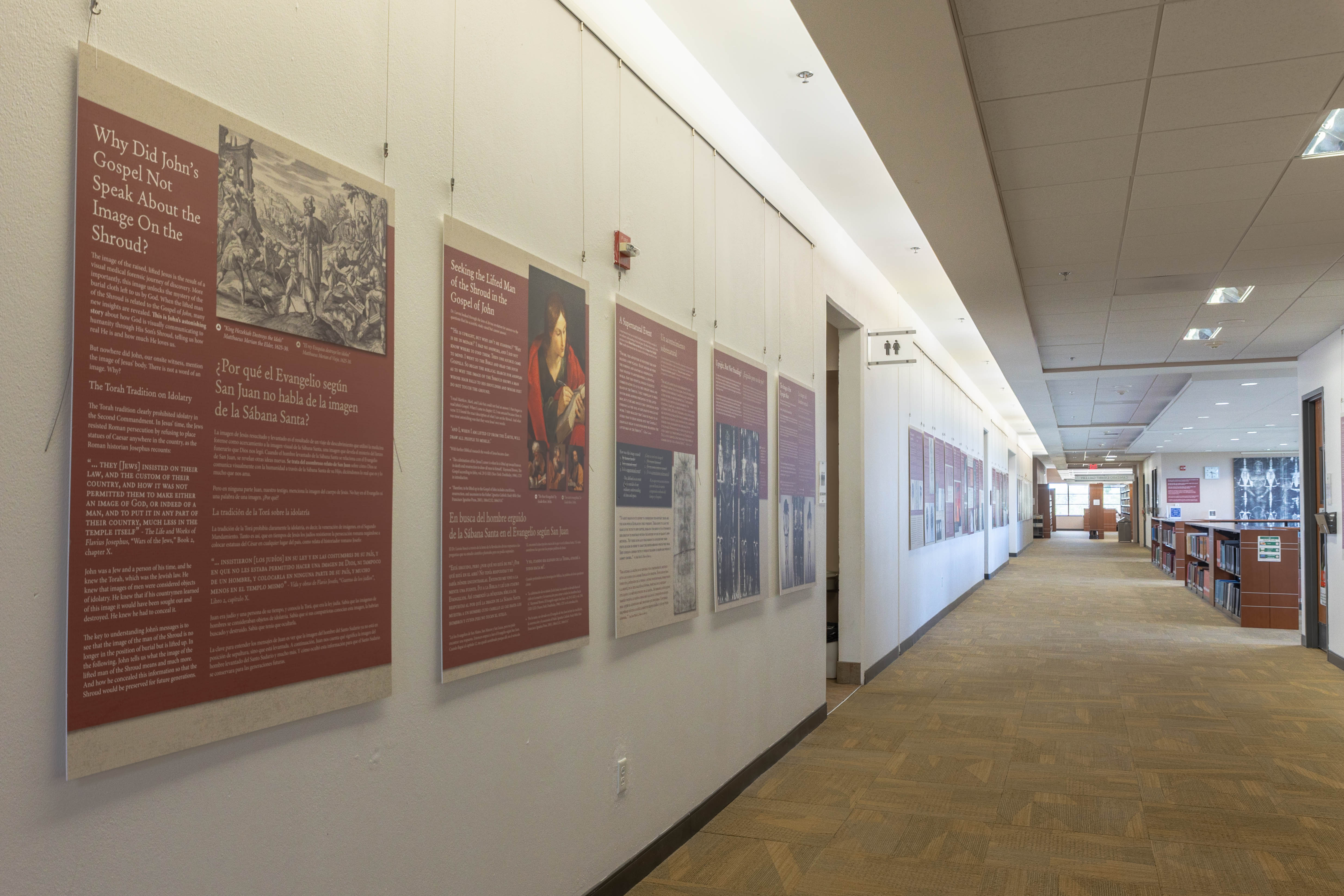 Shroud of Turin Exhibit at Ave Maria University