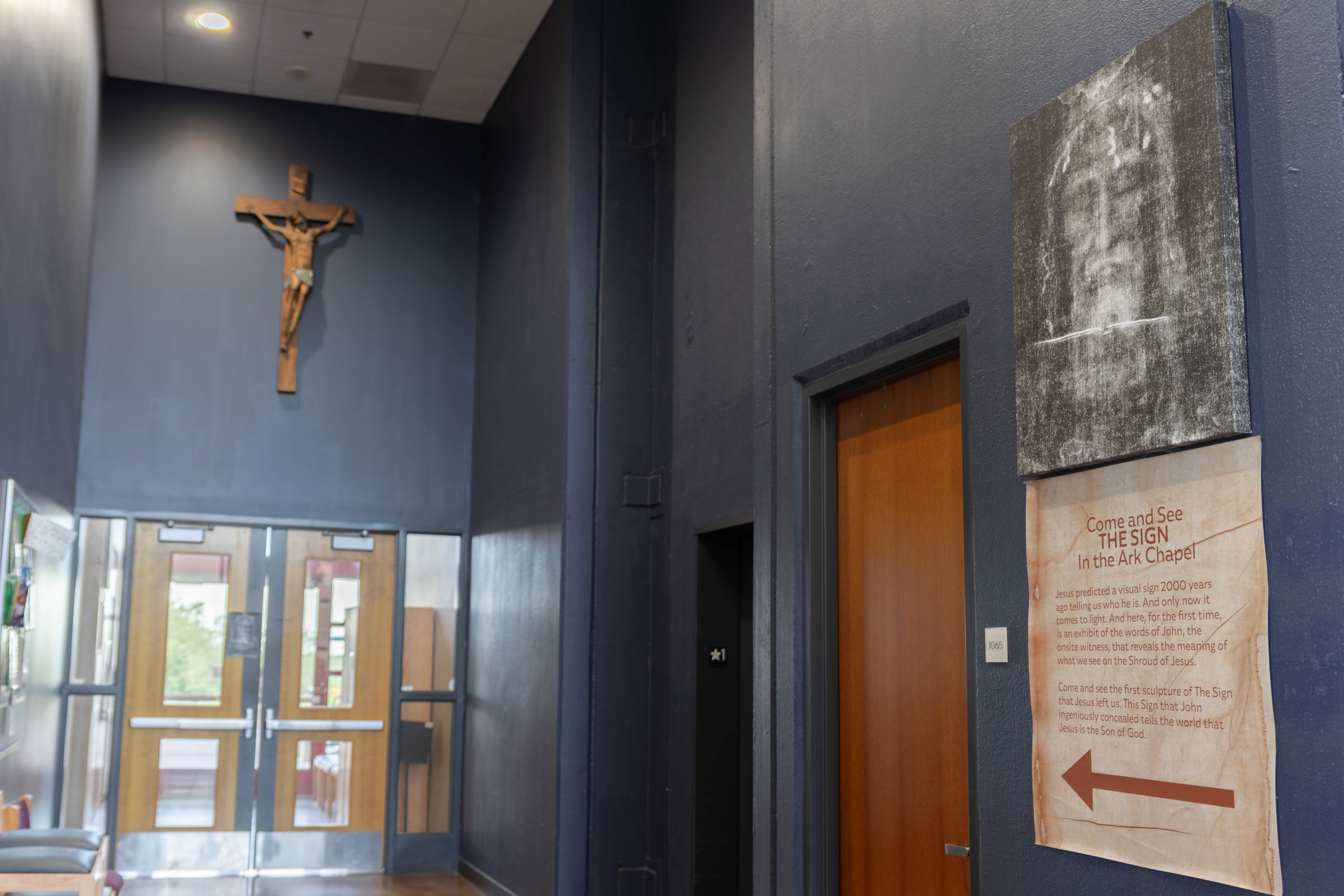Shroud of Turin Exhibit at Ave Maria University