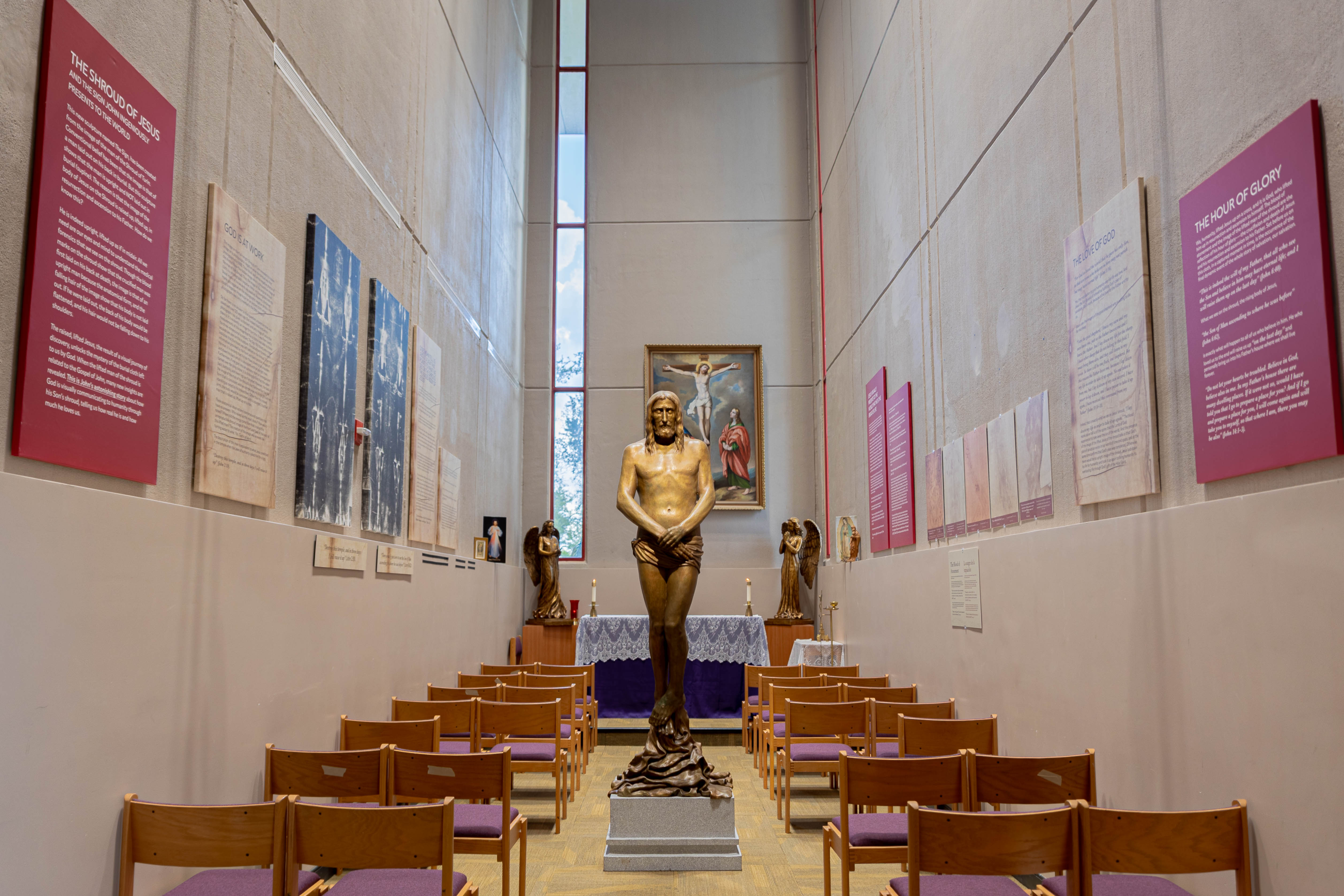 Shroud of Turin Exhibit at Ave Maria University